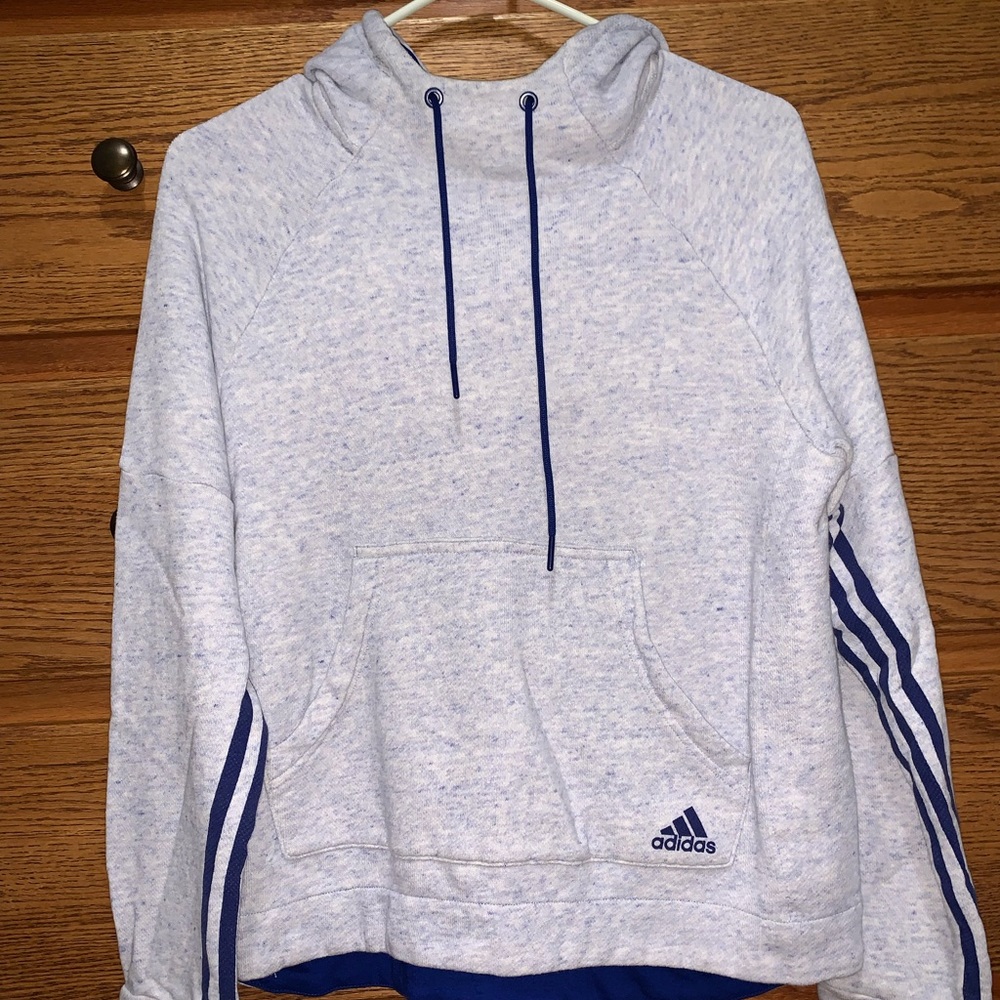 Adidas hooded sweatshirt